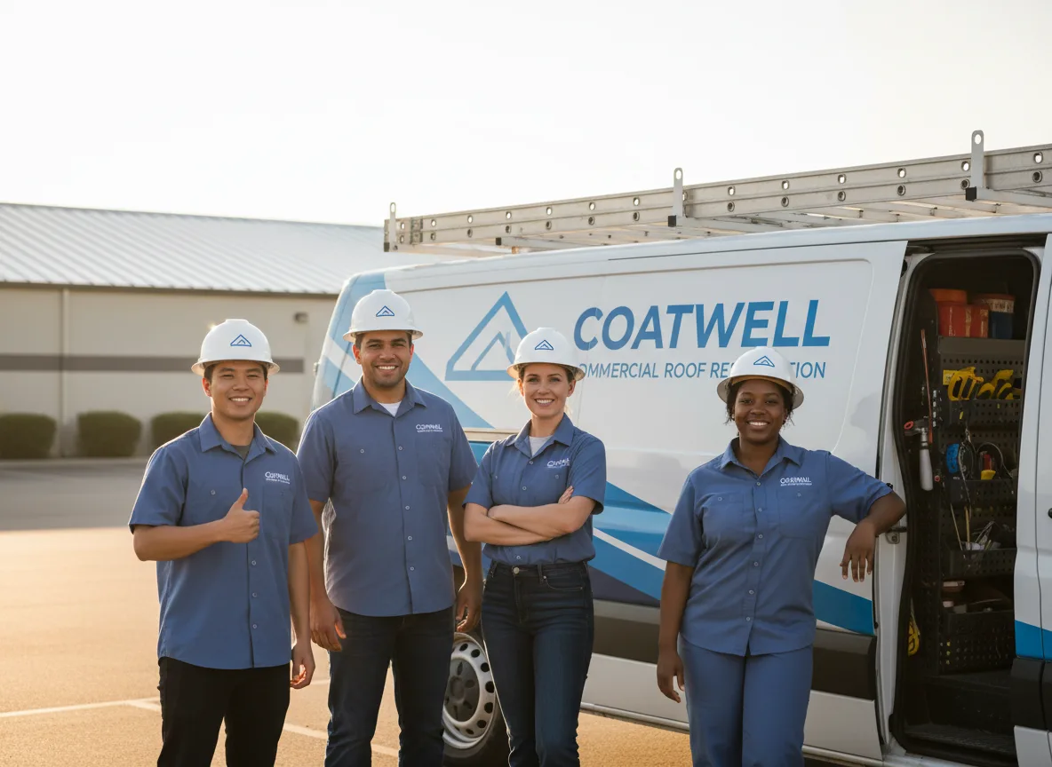 Commercial roof coating company in Blue Mountain, AR